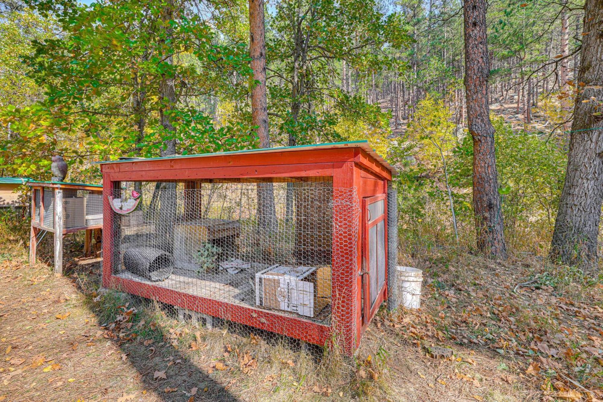 Historic Keystone Cabin Near Mount Rushmore! Buitenkant foto